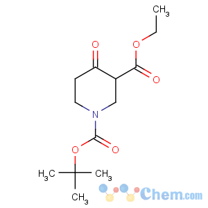 CAS No:98977-34-5 1-O-tert-butyl 3-O-ethyl 4-oxopiperidine-1,3-dicarboxylate
