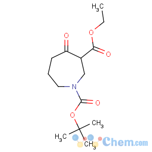 CAS No:98977-37-8 1H-Azepine-1,3-dicarboxylicacid, hexahydro-4-oxo-, 1-(1,1-dimethylethyl) 3-ethyl ester