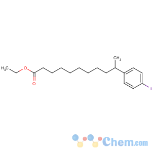 CAS No:99-79-6 ethyl 10-(4-iodophenyl)undecanoate