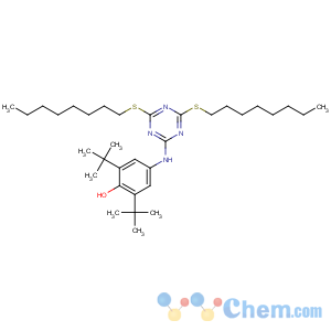 CAS No:991-84-4 4-[[4,6-bis(octylsulfanyl)-1,3,5-triazin-2-yl]amino]-2,<br />6-ditert-butylphenol