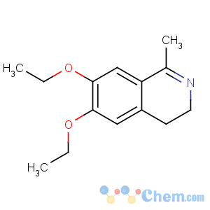 CAS No:99155-80-3 6,7-diethoxy-1-methyl-3,4-dihydroisoquinoline
