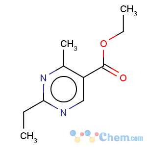 CAS No:99169-93-4 5-Pyrimidinecarboxylicacid, 2-ethyl-4-methyl-, ethyl ester