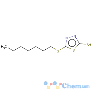 CAS No:99182-20-4 1,3,4-Thiadiazole-2(3H)-thione,5-(heptylthio)-