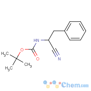 CAS No:99281-90-0 tert-butyl N-[(1S)-1-cyano-2-phenylethyl]carbamate