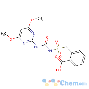 CAS No:99283-01-9 2-[(4,6-dimethoxypyrimidin-2-yl)carbamoylsulfamoylmethyl]benzoic acid