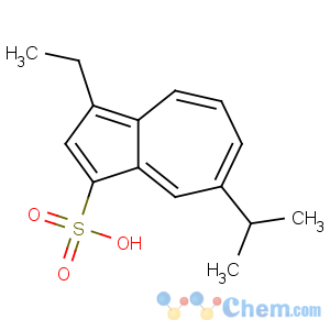 CAS No:99287-30-6 3-ethyl-7-propan-2-ylazulene-1-sulfonic acid