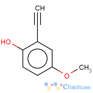 CAS No:99299-73-7 Phenol,2-ethynyl-4-methoxy-