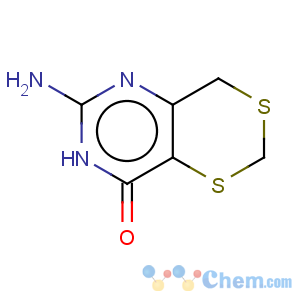 CAS No:99420-69-6 4H-1,3-Dithiino[5,4-d]pyrimidin-8(7H)-one,6-amino-