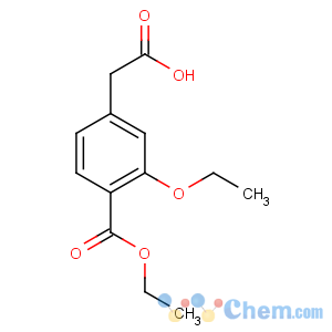 CAS No:99469-99-5 2-(3-ethoxy-4-ethoxycarbonylphenyl)acetic acid