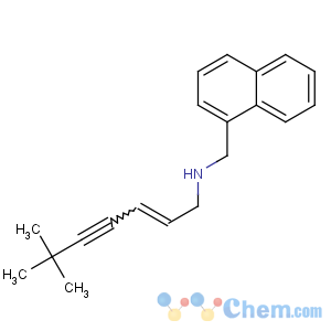 CAS No:99473-11-7 (E)-6,6-dimethyl-N-(naphthalen-1-ylmethyl)hept-2-en-4-yn-1-amine