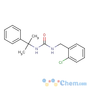 CAS No:99485-76-4 1-[(2-chlorophenyl)methyl]-3-(2-phenylpropan-2-yl)urea
