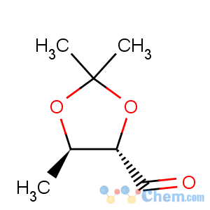 CAS No:99603-55-1 (4S,5R)-2,2,5-Trimethyl-1,3-dioxolane-4-carboxaldehyde