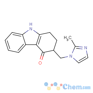 CAS No:99614-14-9 3-[(2-methylimidazol-1-yl)methyl]-1,2,3,9-tetrahydrocarbazol-4-one