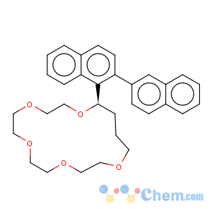 CAS No:99630-51-0 Dinaphtho[2,1-n:1',2'-p][1,4,7,10,13]pentaoxacycloheptadecin,4,5,7,8,10,11,13,14-octahydro-, (21bR)- (9CI)