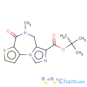 CAS No:99632-94-7 5,6-Dihydro-5-methyl-6-oxo-4H-imidazo[1,5-a]thieno[2,3-f][1,4]diazepine-3-carboxylic acid 1,1-dimethylethyl ester