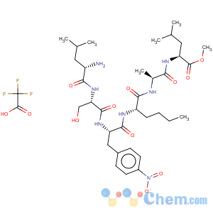 CAS No:99764-63-3 H-LEU-SER-P-NITRO-PHE-NLE-ALA-LEU-OME TFA