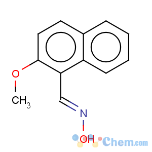 CAS No:99806-91-4 1-Naphthalenecarboxaldehyde,2-methoxy-, oxime