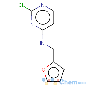 CAS No:99849-22-6 4-Pyrimidinamine,2-chloro-N-(2-furanylmethyl)-