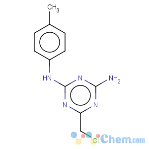 CAS No:99860-36-3 1,3,5-Triazine-2,4-diamine,6-(chloromethyl)-N2-(4-methylphenyl)-