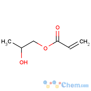 CAS No:999-61-1 2-hydroxypropyl prop-2-enoate