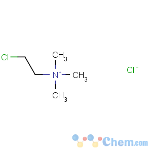 CAS No:999-81-5 2-chloroethyl(trimethyl)azanium