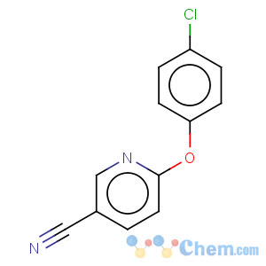 CAS No:99902-70-2 3-Pyridinecarbonitrile,6-(4-chlorophenoxy)-